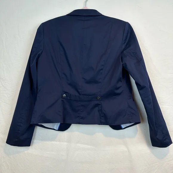 H&M Blue Blazer with Pinstripe Lining - Picture 9 of 9